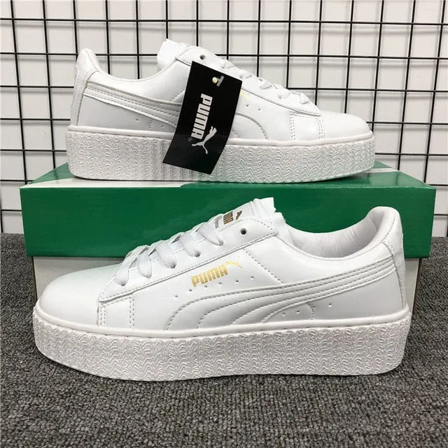 2021 New Men Casual Shoes Fashion Girl Women Pumas Platform Shoes Breathable Male Sports Casual Board Shoes Plus Size 36-44