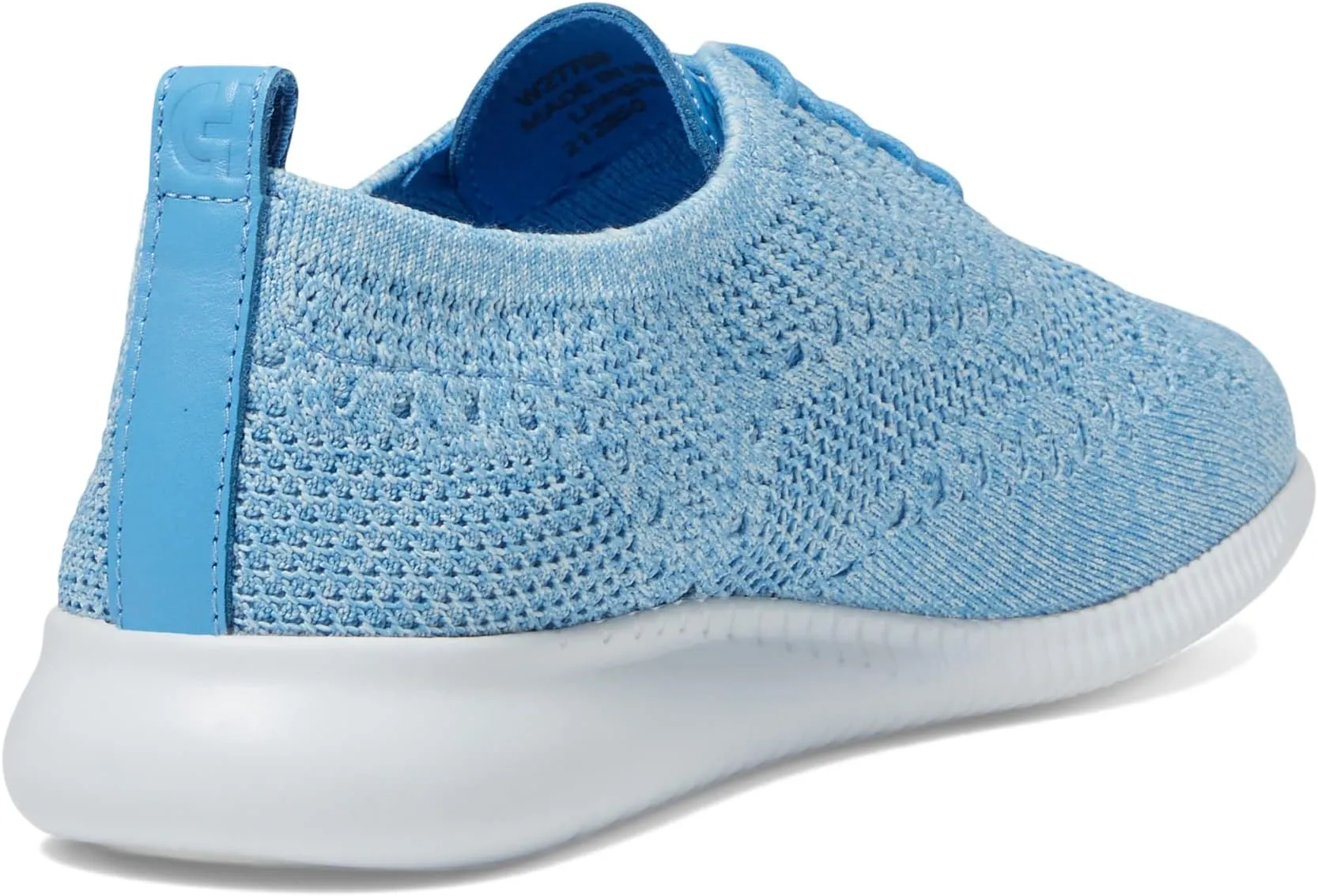2erogrand Stitchlite Oxford Cole Haan Sneakers, Azure Blue/Oxford Blue Pretwisted Knit/Optic White