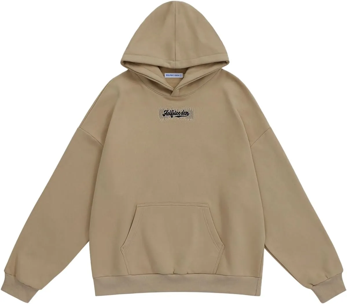 Aelfric Eden Hoodies for Women Oversized Letter Graphic Hoodie Sweatshirts Unisex Y2K Streetwear Fall Long Sleeve Pullover
