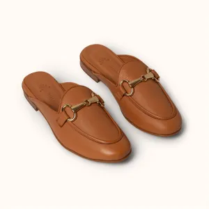 Backless Loafer - Tan