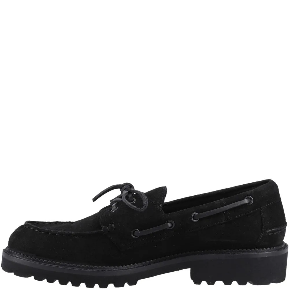 Black Geri Loafers