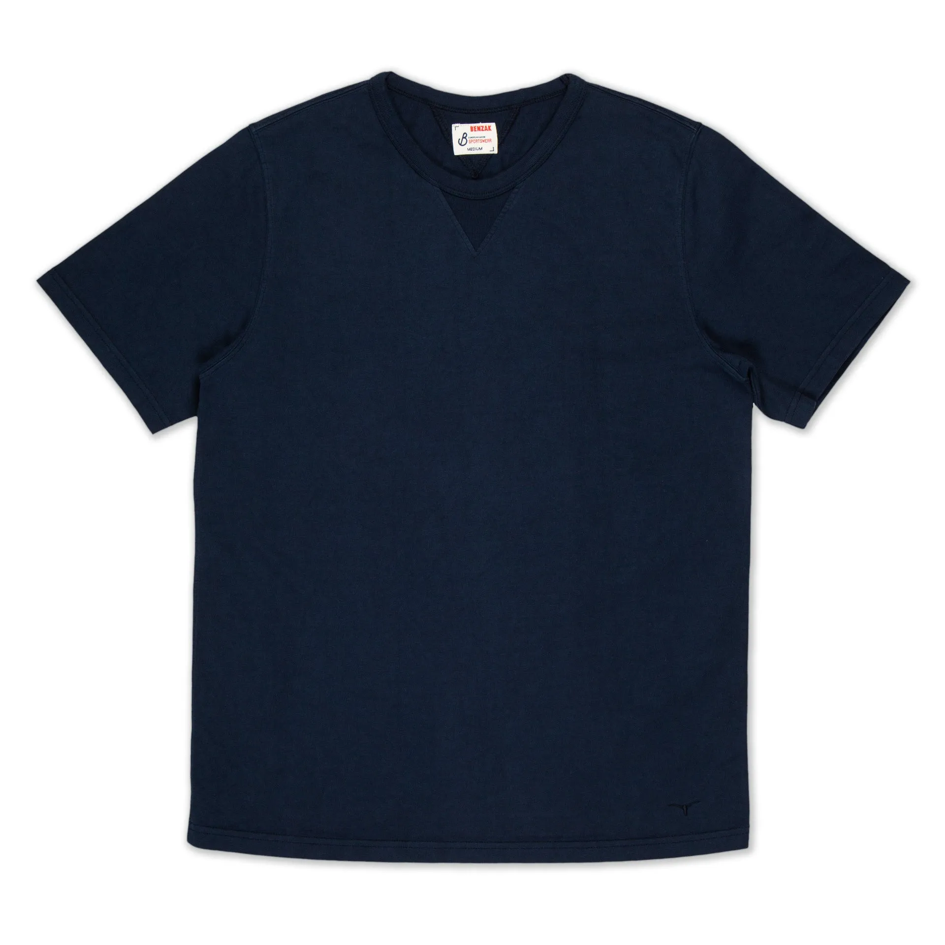 BT-06 GUSSET TEE navy extra heavy jersey
