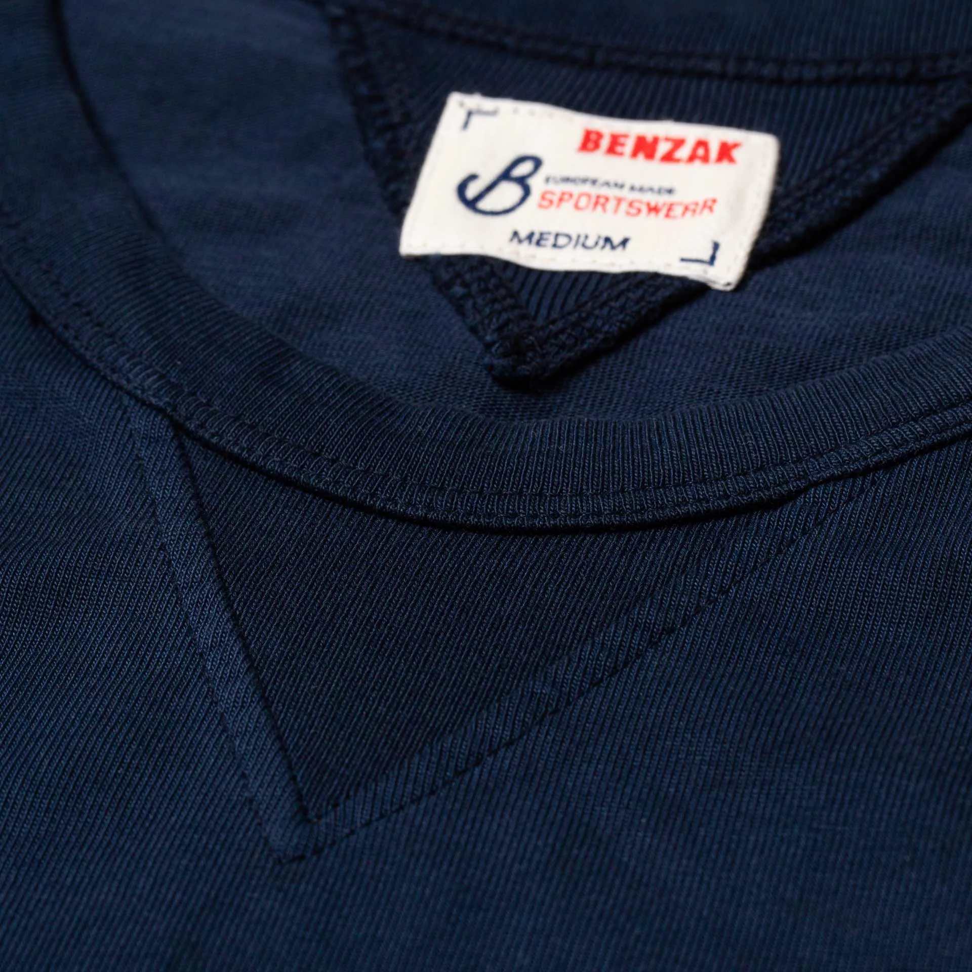 BT-06 GUSSET TEE navy extra heavy jersey