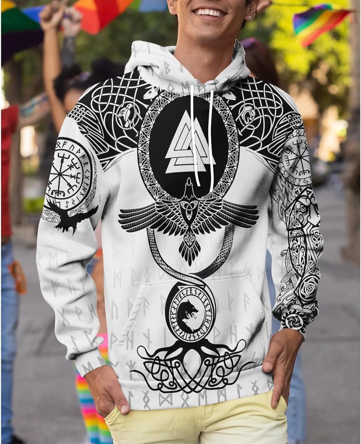 CHAOS MONKEY Unisex Mens Hoodies 3d Print Pullover Hooded Sweatshirt Hoodie for Men Women