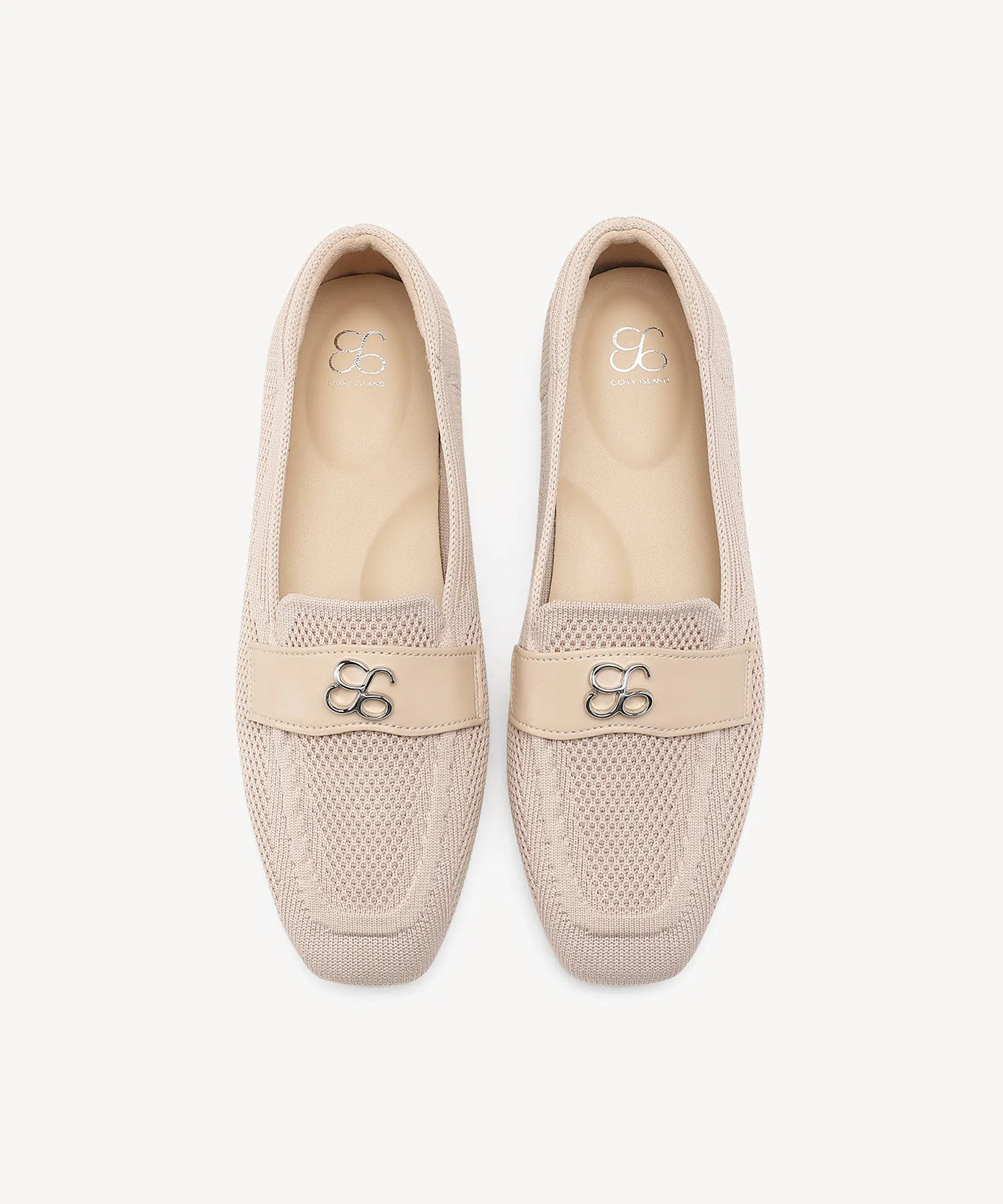 CosyPalm Square Toe  Flat Loafers