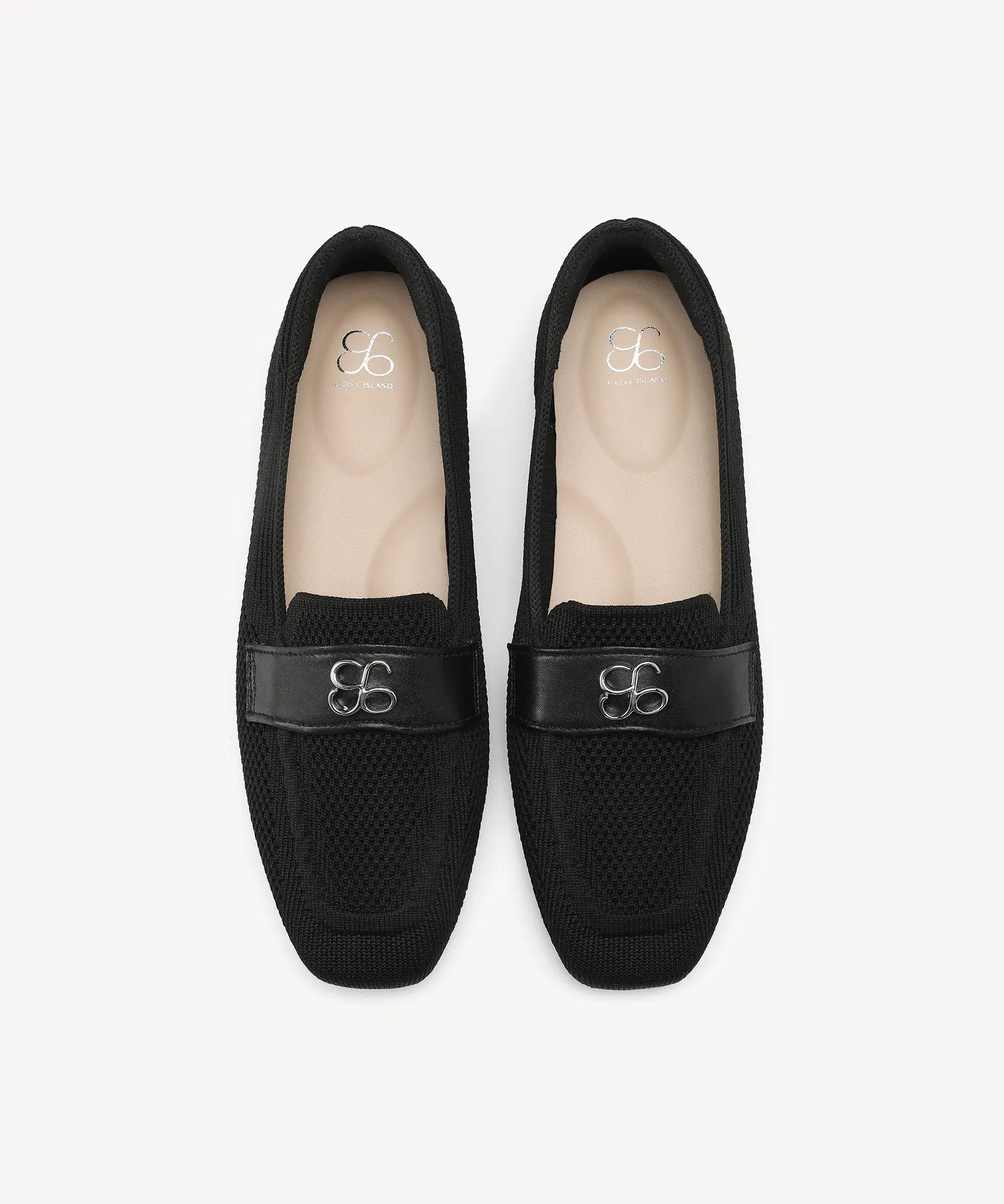 CosyPalm Square Toe  Flat Loafers