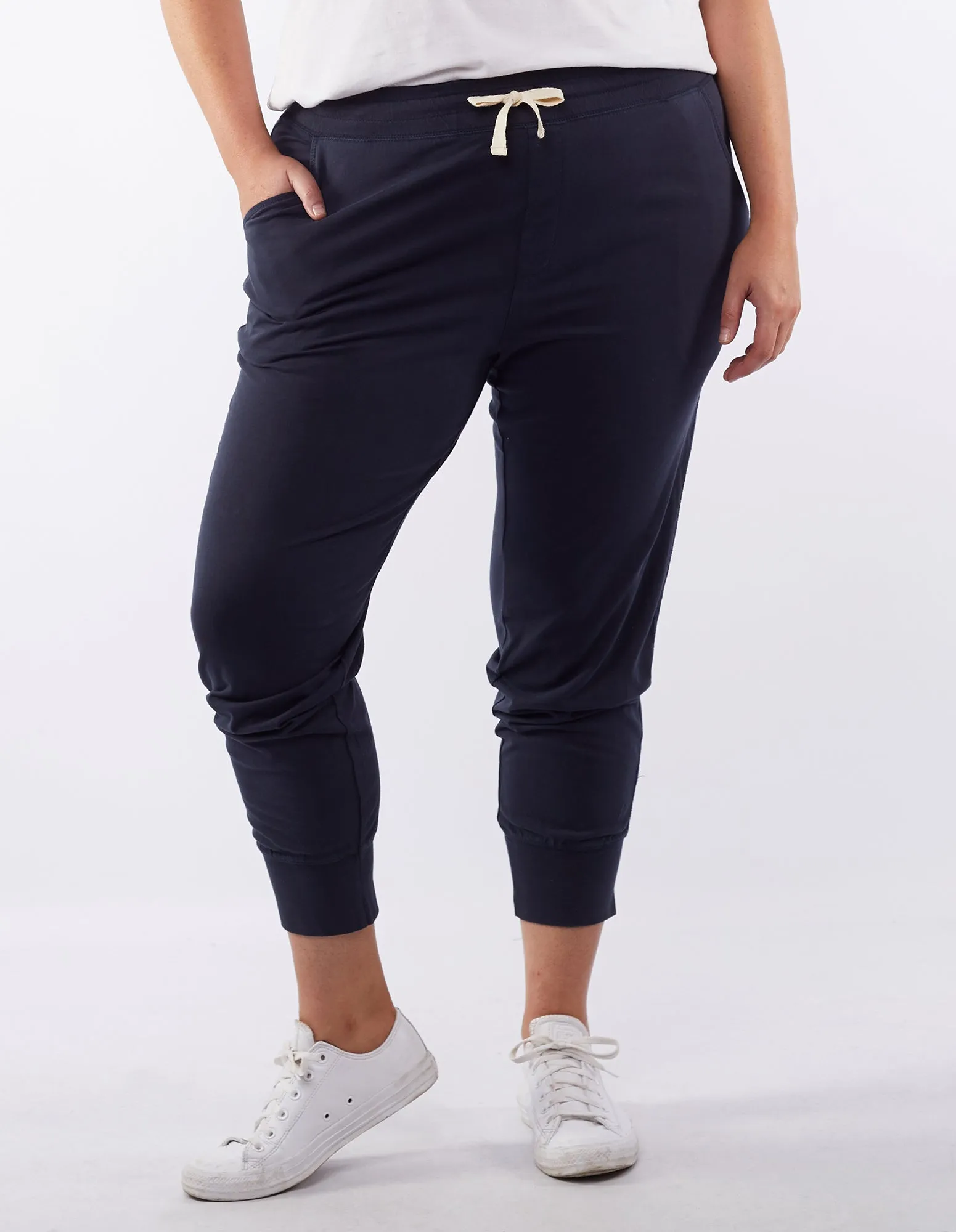 Elm Wash Out Lounge Pant Navy