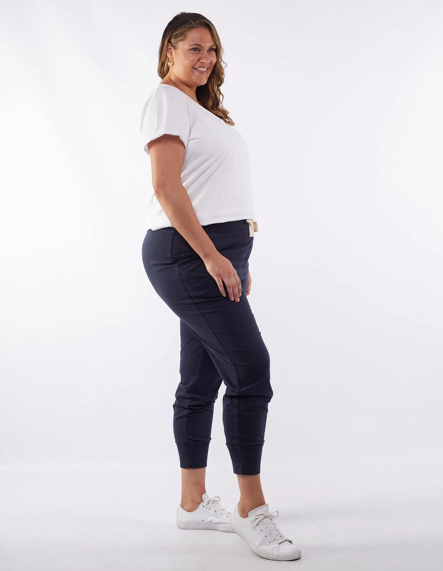 Elm Wash Out Lounge Pant Navy