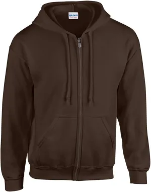 Gildan Fleece Zip Hoodie Sweatshirt, Style G18600, Multipack