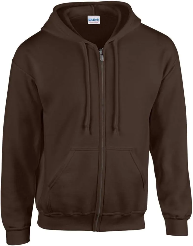 Gildan Fleece Zip Hoodie Sweatshirt, Style G18600, Multipack