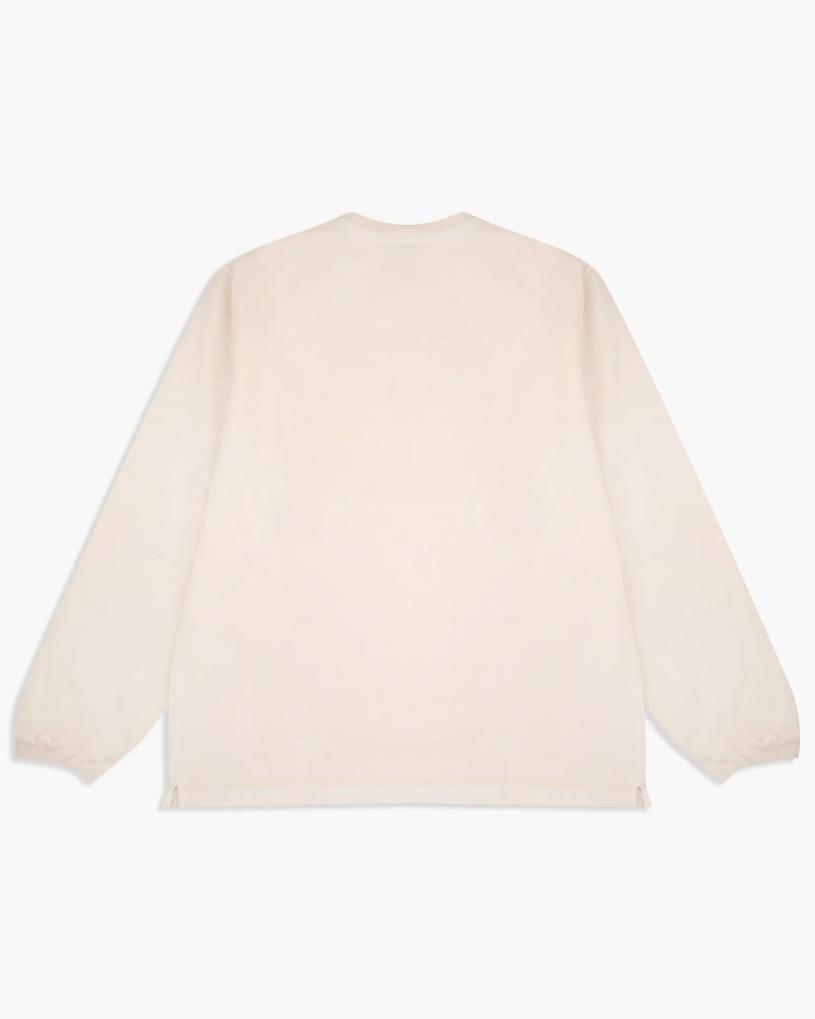 Good On L/S Heavy Crew Tee - Pigment Dyed Natural