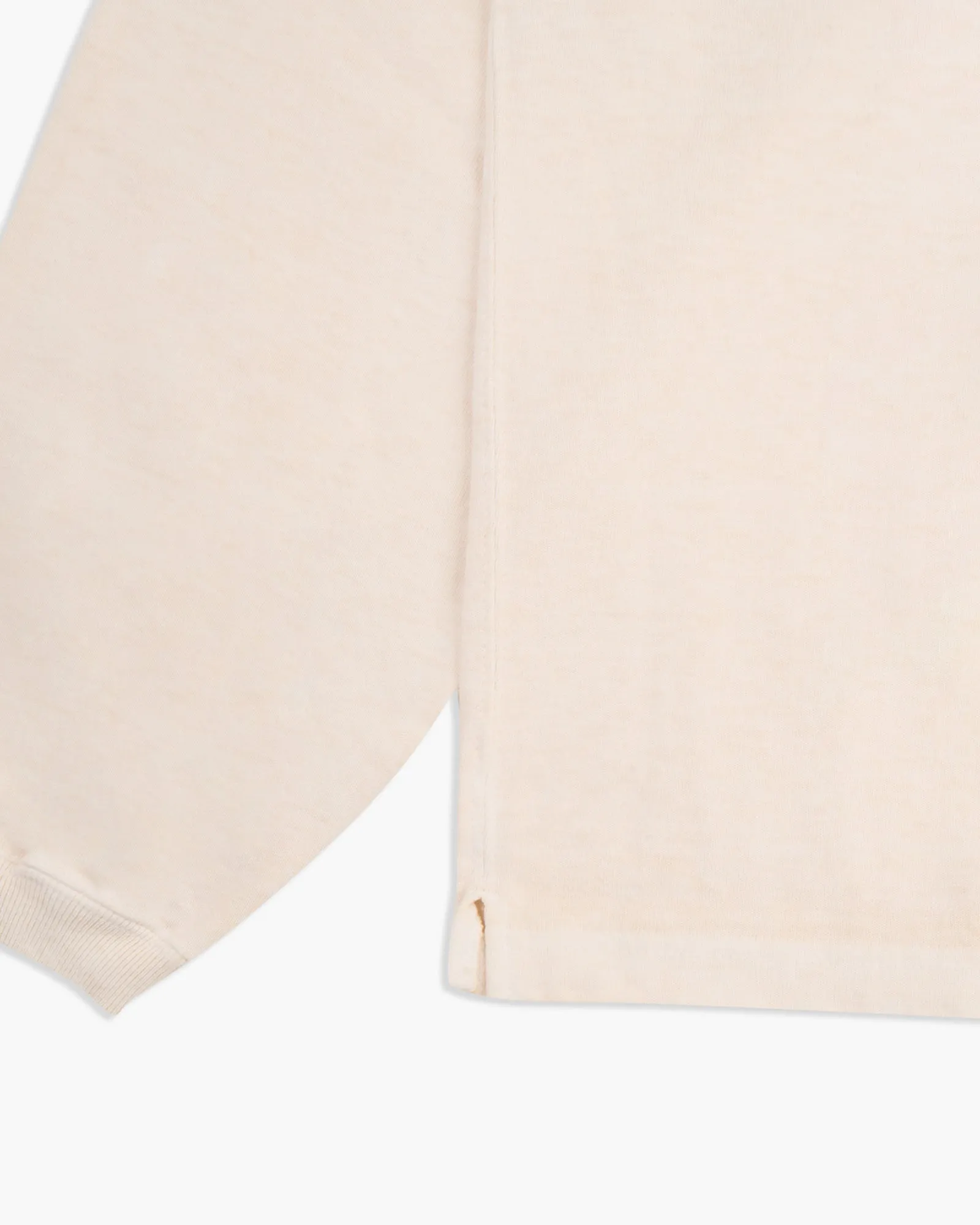 Good On L/S Heavy Crew Tee - Pigment Dyed Natural