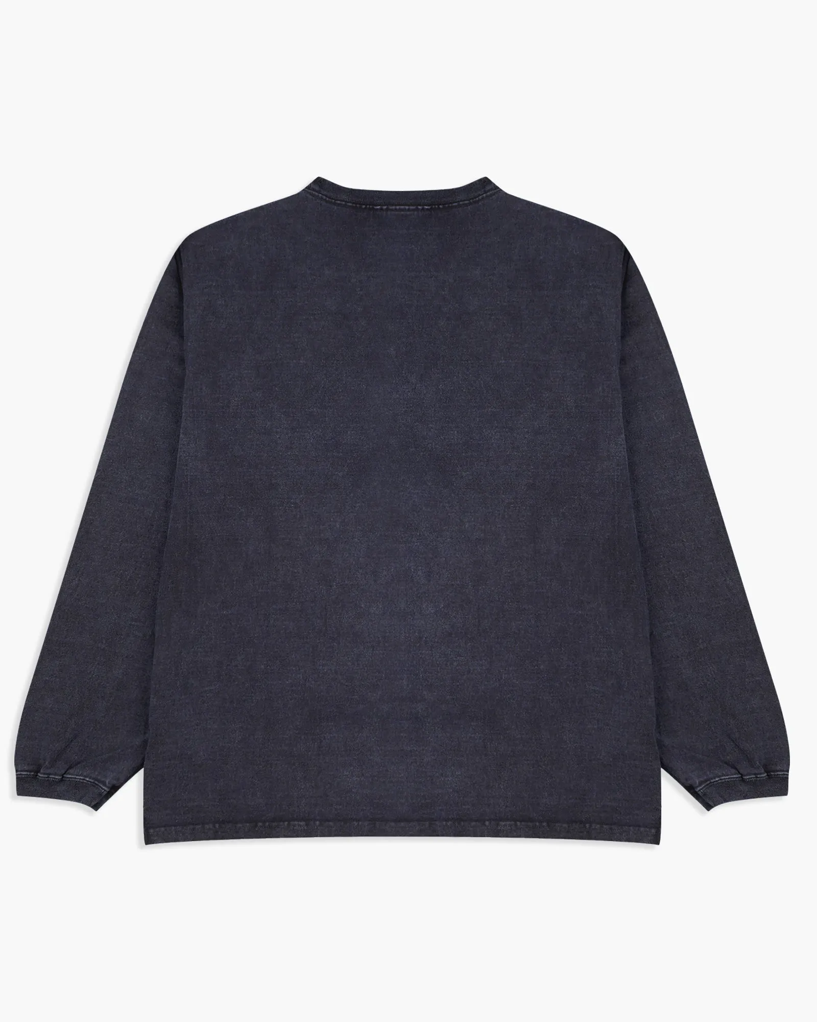 Good On L/S Heavy Crew Tee - Pigment Dyed Navy