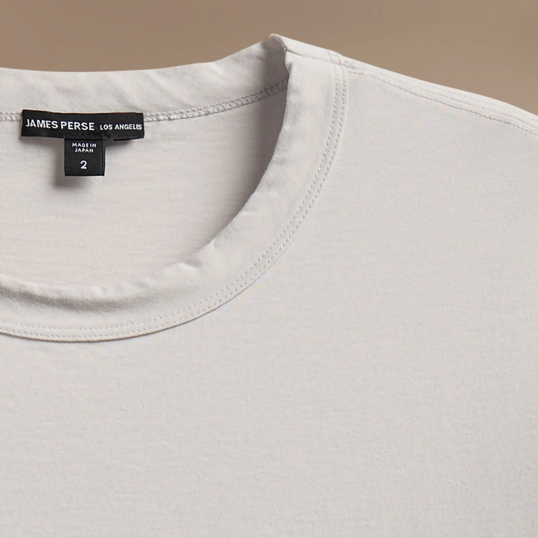 Heavy Luxe Jersey Crew - Light Mist