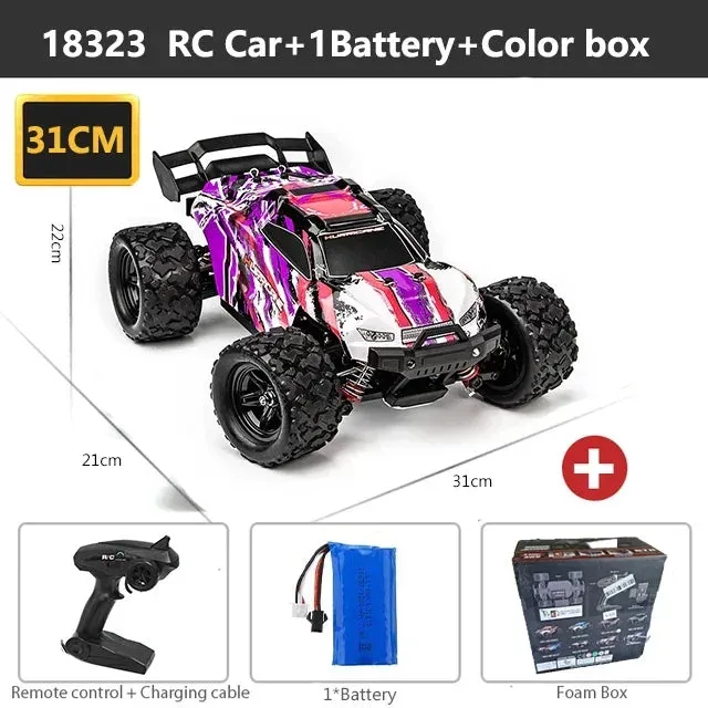 HS 18311 18321 18302 Remote Control Car 2.4GHz rc car All-Terrain 45Km/h 1:18 Off-Road Truck Toy Birthday Present for Children