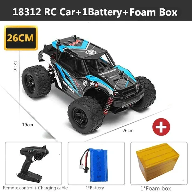 HS 18311 18321 18302 Remote Control Car 2.4GHz rc car All-Terrain 45Km/h 1:18 Off-Road Truck Toy Birthday Present for Children