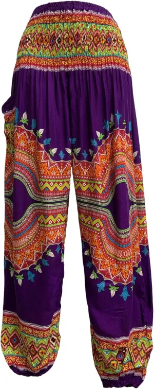Indian Bohemian Gypsy Ethnic Dashiki Print Yoga Cotton Harem Pants