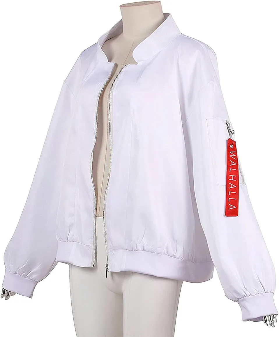 Jacket Cosplay Anime Coat Zipper Hoodie Unisex embroidery Costume