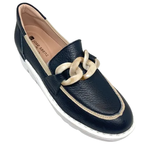 Jose Saenz  -  Marta Loafer - Navy
