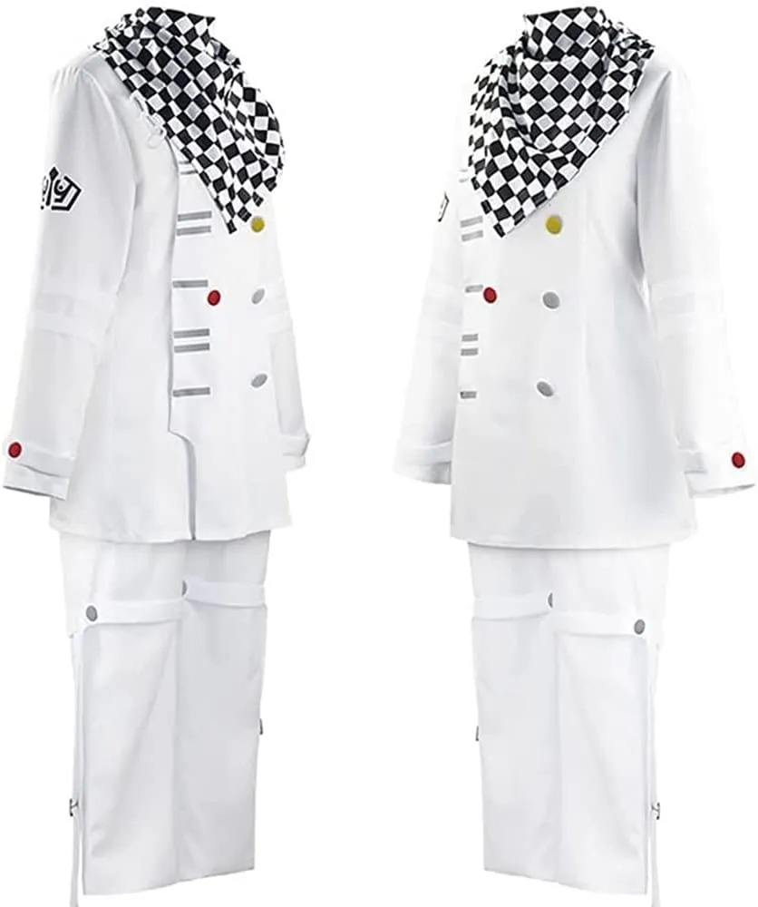 Lmetsky Kokichi Ouma Cosplay Outfit Uniform Kokichi Cosplay Costume Suit Scaf Cloak With Wig Halloween