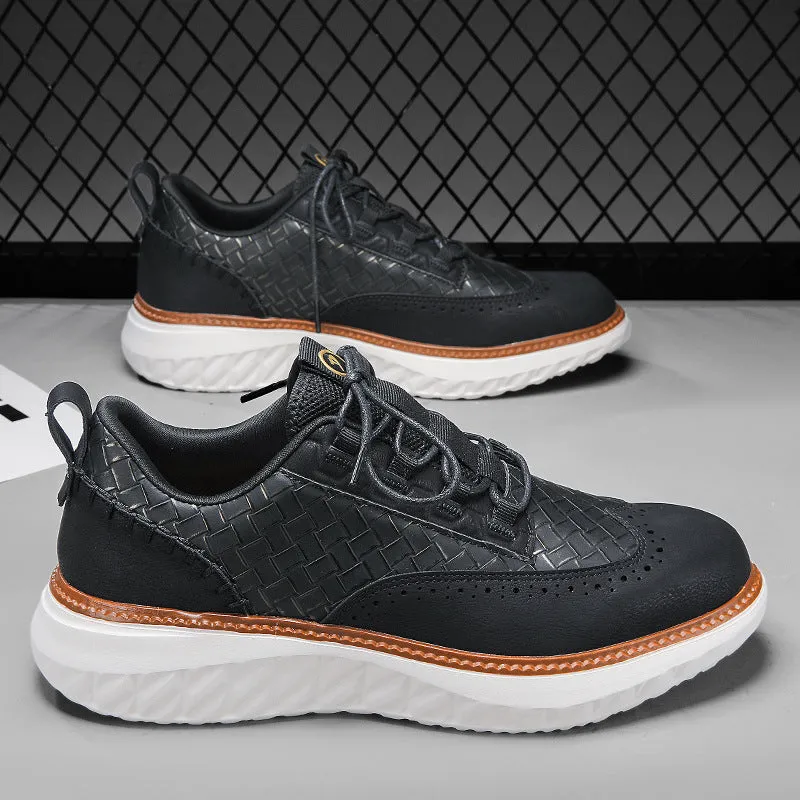 Men's Oxford Fashion Comfy Orthopedic Sneakers