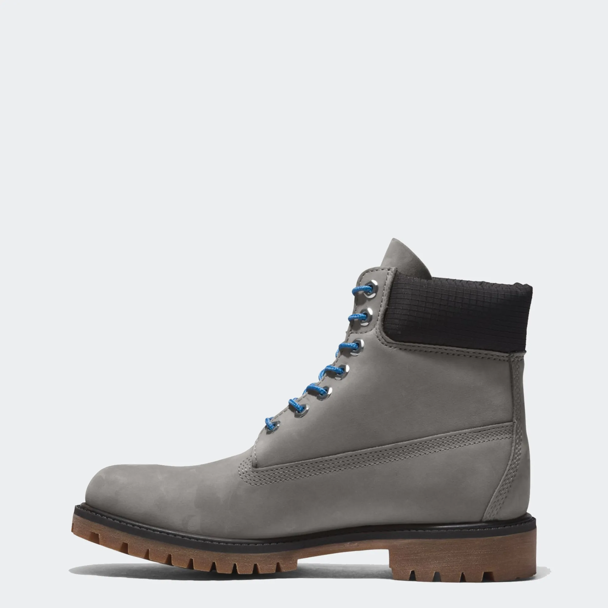 Men's Timberland Premium 6-Inch Waterproof Boots Medium Grey Blue