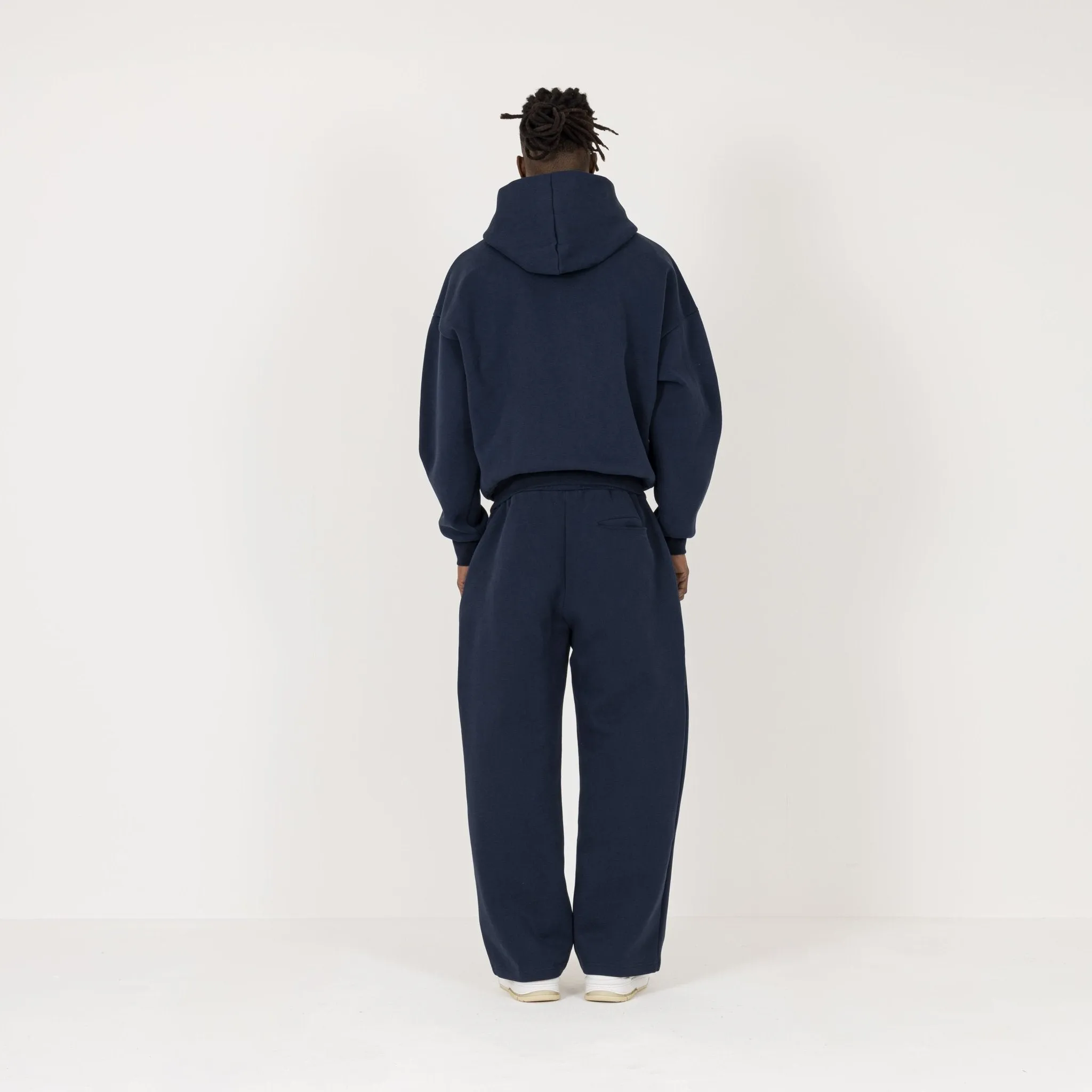 Sculpt Zip Hoodie - Midnight Blue