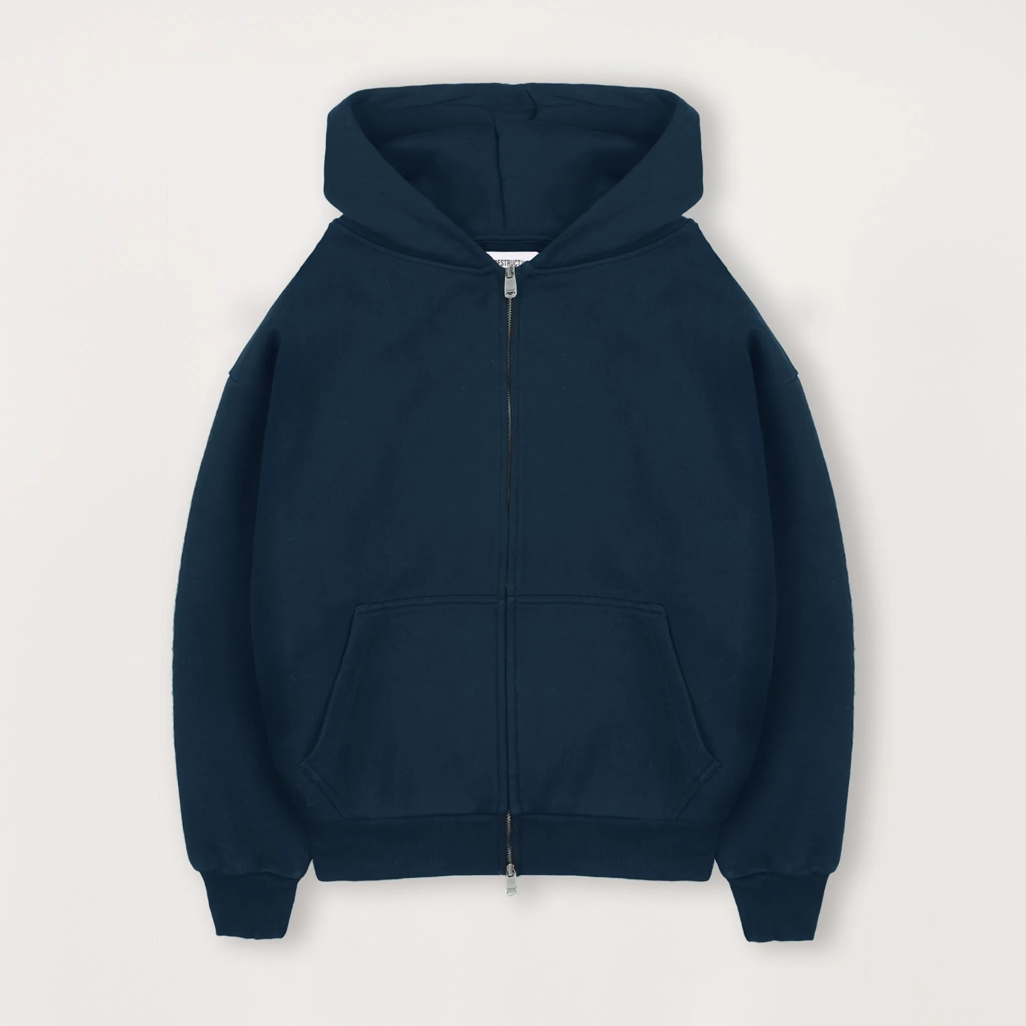 Sculpt Zip Hoodie - Midnight Blue