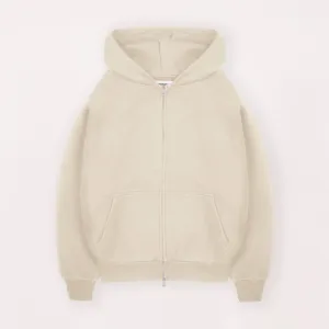Sculpt Zip Hoodie - Sandstone