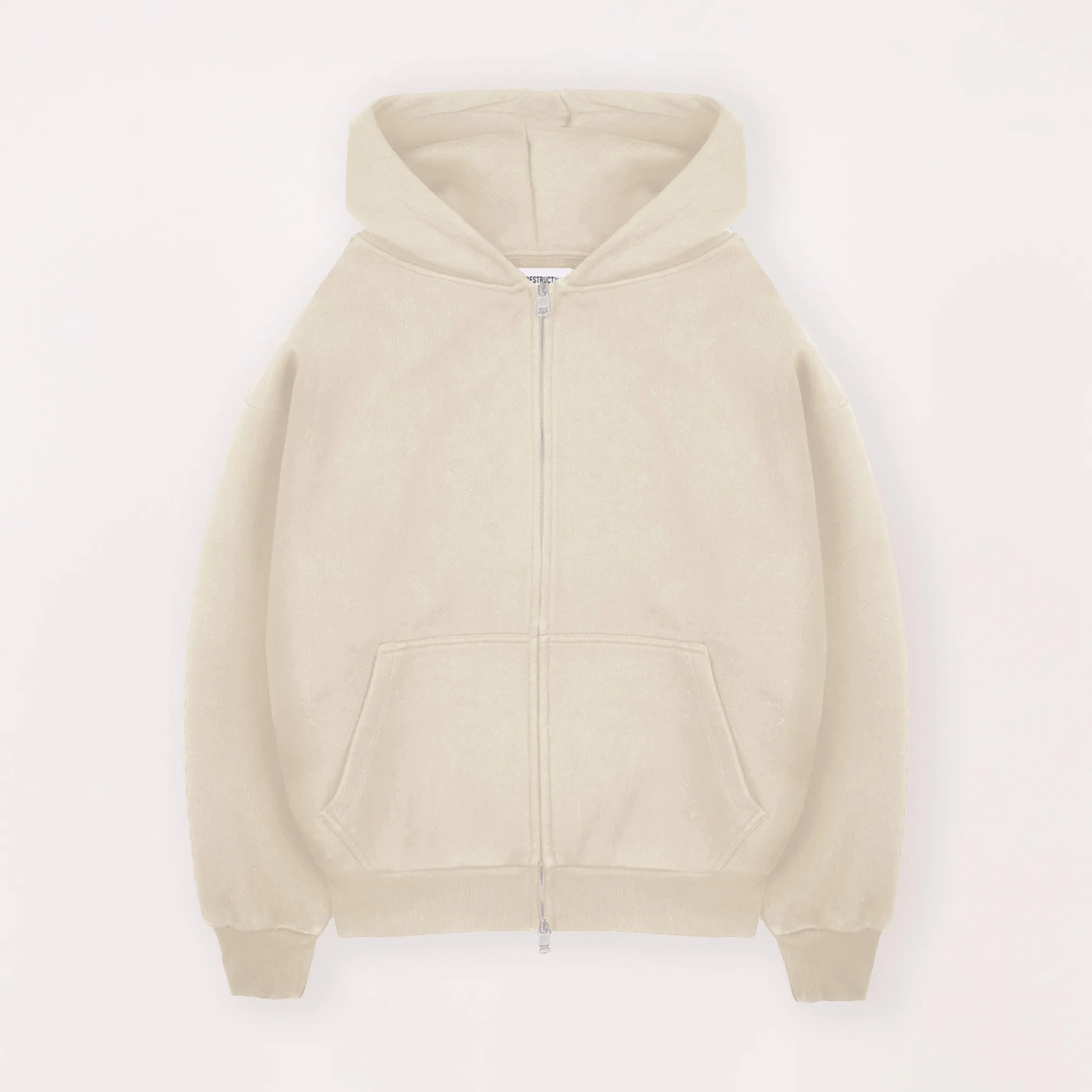 Sculpt Zip Hoodie - Sandstone
