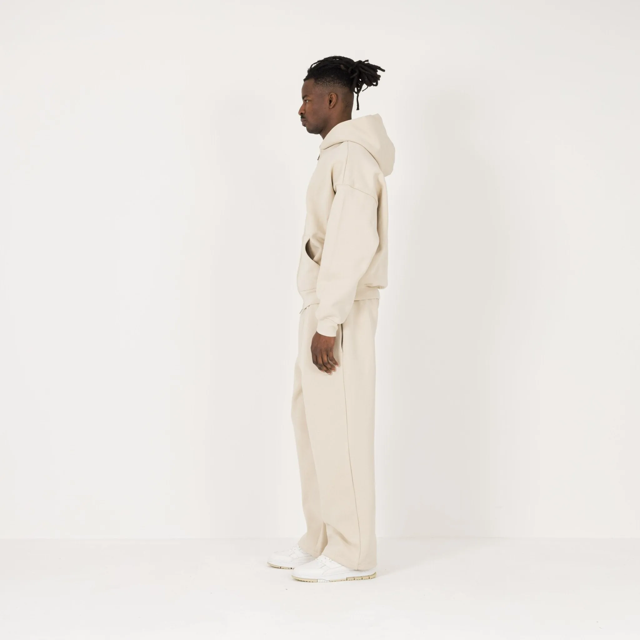 Sculpt Zip Hoodie - Sandstone