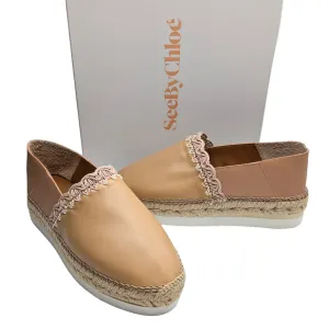 See by Chloe Glyn Leather Espadrilles
