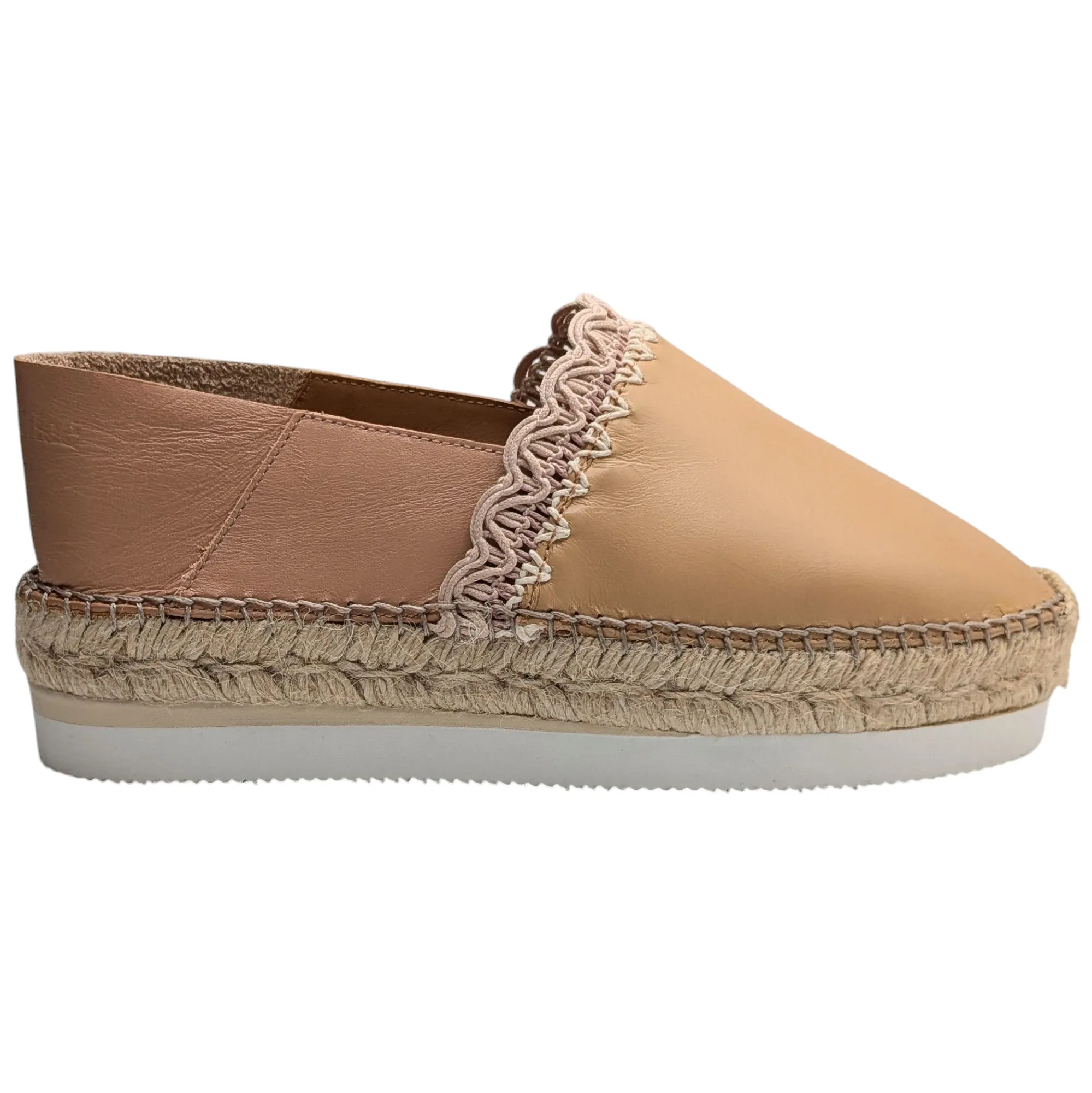 See by Chloe Glyn Leather Espadrilles