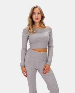 Stella Knit Top Grey