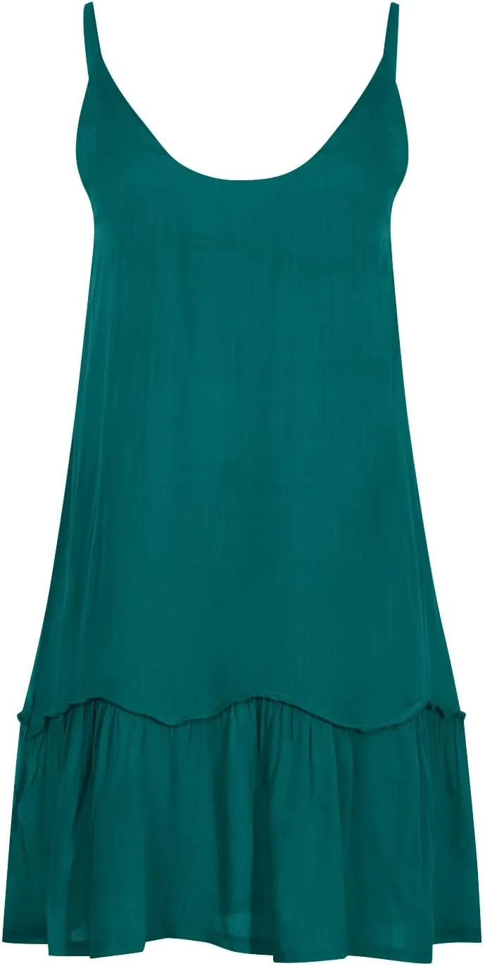 Summer Dresses for Women 2024 Casual Plus Size V Neck Solid Color Slip Dress Trendy Summer Vacation Flowy Dress