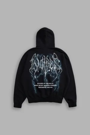 Unbreakable "Chambers" Zip Hoodie in Black