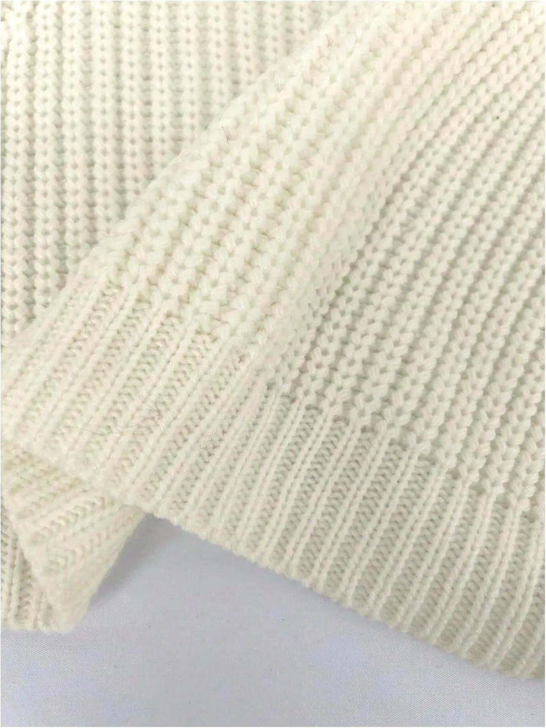 Verdusa Women's 2 Pack Open Front Long Sleeve Solid Knit Shrug Crop Cardigan