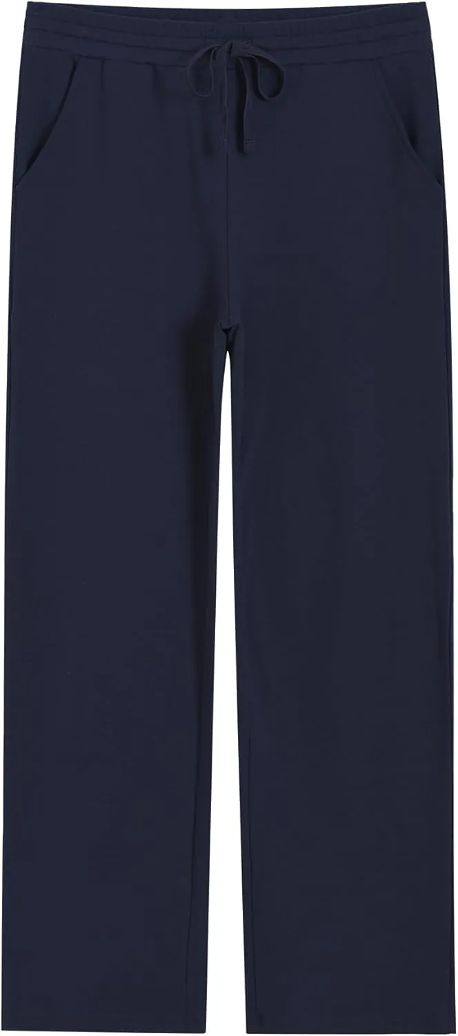 Weintee Women's 34" Inseam Tall Wide Leg Sweatpants Long Length