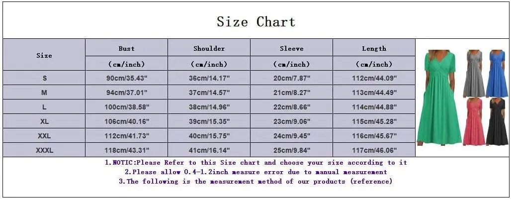 Women Summer Short Sleeve Midi Dress with Pockets Casual Aline Flowy Tshirt Dress Floral Vocation Beach Sundress