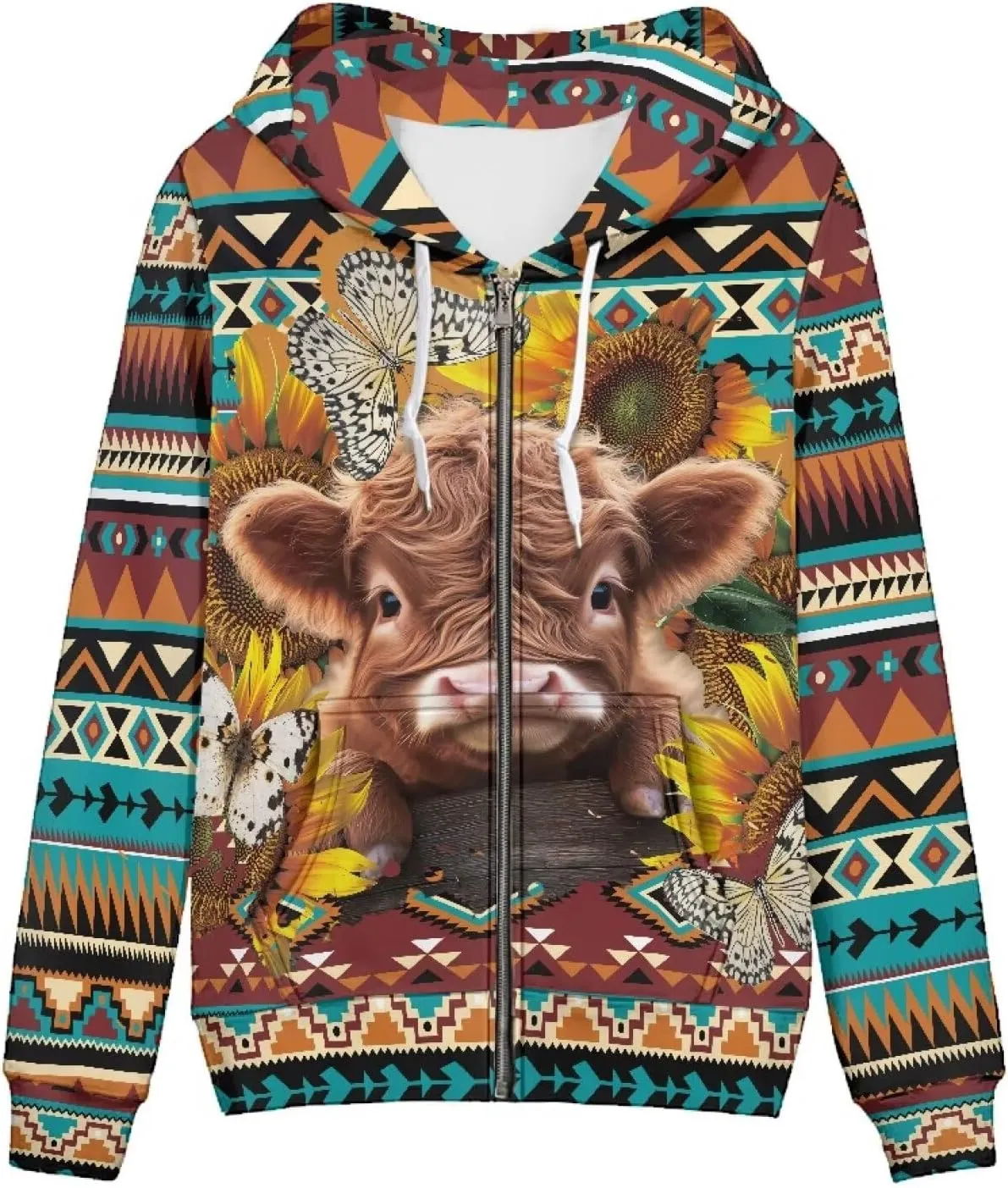 Women's Fashion Hoodies & Sweatshirts Loose Sweatshirt Hoodie Casual Drawstring Hooded Jacket with Pockets