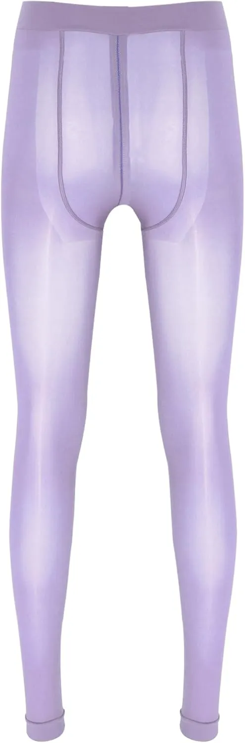 Women's High Waist Pantyhose Hosiery Seamless Silk Tights With Zipper Crotch